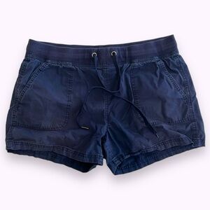 Navy Blue Cargo Shorts with Draw String